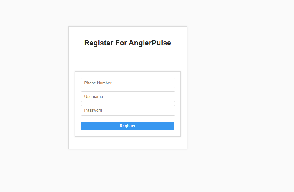 Angler Pulse: Register